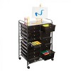 Seville Classics 15-Drawer Rolling Organizer Cart - 3 of 4