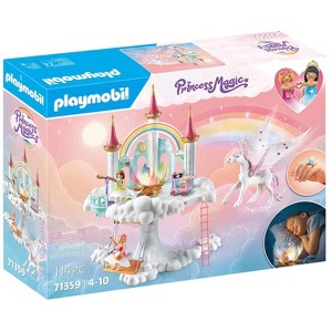Playmobil Princess Rainbow Castle in the Clouds 71359 Playset 114pcs - 1 of 3