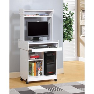 Vynxaria Multi-Functional Microwave Cart & Coffee Station with Locking Castors - 1 of 4