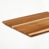 10"x13" Nonslip Acacia Wood Cutting Board Natural - Figmint™ - 4 of 4
