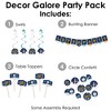 Big Dot of Happiness Blast Off to Outer Space - Rocket Ship Baby Shower or Birthday Party Supplies Decoration Kit - Decor Galore Party Pack - 51 Pc - 2 of 4