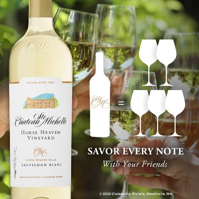 Chateau Ste. Michelle HHH Sauvignon Blanc White Wine - 750ml Bottle