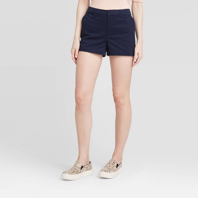 high waisted chino shorts