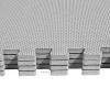 NicBex 26"L Interlocking Gym Floor Mats,Premium EVA Foam,0.5/0.75/1 Inch Thickness,6/12/18/24/36 Pieces,Home Gym and Gymnastics Floor Protection,Black - 2 of 4