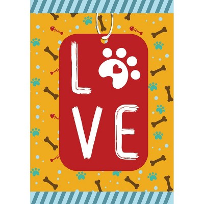 Pet Lover Garden Flag 18" x 12.5" Dogs Puppy Cats Kittens Briarwood Lane