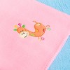 Slickblue Embroidered Coral Fleece Throw Blanket for Kids - Soft & Cozy, 29.5" x 39.4", Multiple Design & Color Options - 4 of 4