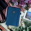 Undated Planner Premium Weekly 6.5"x9.625" Mystic Blue - Clever Fox: Faux Leather, Pockets, Elastic Closure, Ribbon Marker - 4 of 4