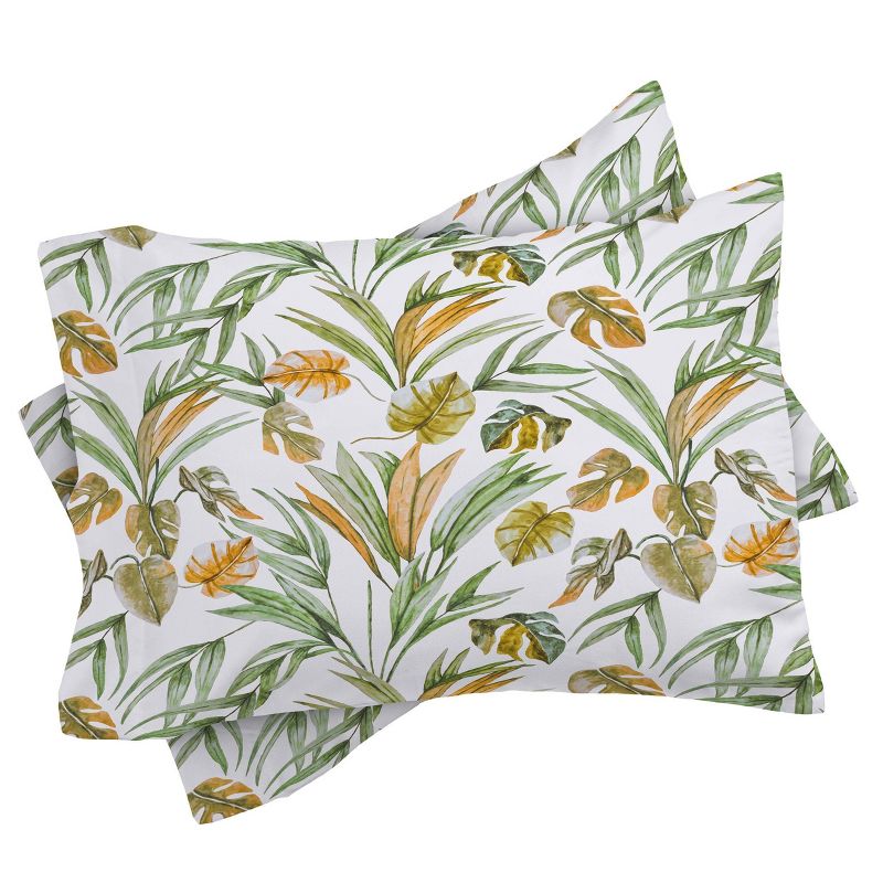 Marta Barragan Camarasa Sweet Tropical Botany Comforter Set - Deny Designs, 4 of 9