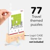 HABA Logic Case Extension Set: Vacation & Travel Ages 7+ Travel Games, Learning Toys, Flash Cards for Kids, Brain Teaser Puzzle Games - 4 of 4