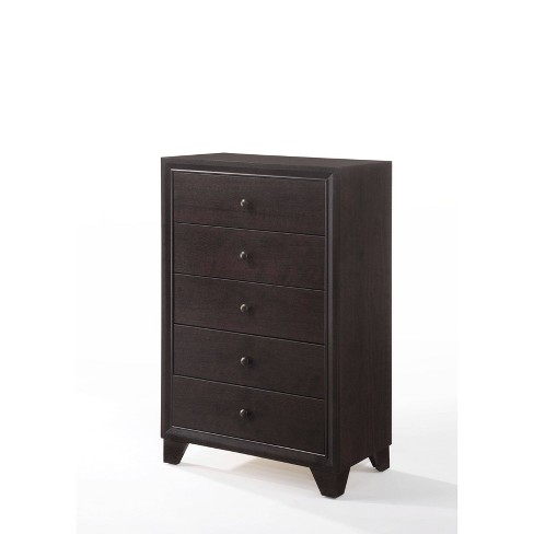 Madison Chest Espresso Brown Acme Furniture Target