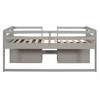 Whisen Modern Design Twin Size Loft Bed with Two Shelves and Two Drawers - 4 of 4