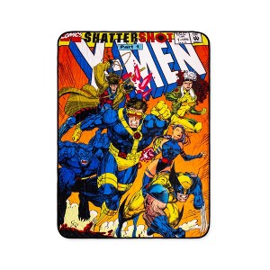 Surreal Entertainment Marvel Comics X-Men Comic Book Cover Fleece Throw Blanket | 45 x 60 Inches - 1 of 4
