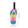 Unique Bargains Slippers Luggage Tag 1 Pc - 2 of 4