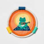Frog with Rope Flyer Dog Toy - Sun Squad™