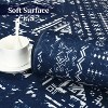 Acekool 6x9 Vintage Washable Rug – Soft Low-Pile Abstract Design, Non-Slip & Kid-Friendly for Living Room, Bedroom - 2 of 4