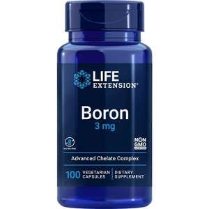 Boron 3 mg by Life Extension  -  100 VegCap - 1 of 2