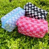 Checkerboard cosmetic bag - 2 of 4