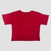 Girls' Hello Kitty Rhinestone Short Sleeve Graphic T-Shirt - Red - image 2 of 3