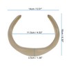 Unique Bargains Women's Classic Irregular PU Headband 6.3"x5.51" 1 Pc - 3 of 4