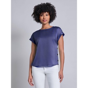 Jones New York Button Detail Blouse - 1 of 3