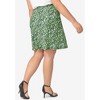 ellos Women's Plus Size Print A-Line Skirt - image 3 of 4