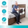 Stander EZ Adjust Bed Rail, Adjustable Safety Guard Rail for Seniors, Black - 4 of 4