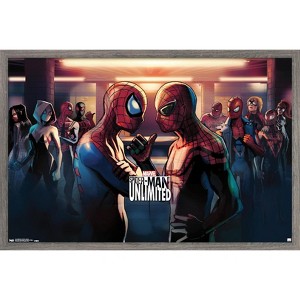 Trends International Marvel Comics VIdeo Game - Spider-Man: Unlimited - Subway Framed Wall Poster Prints - 1 of 4