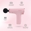 ELLE Cordless Handheld Percussion Massager - Pink - 3 of 4