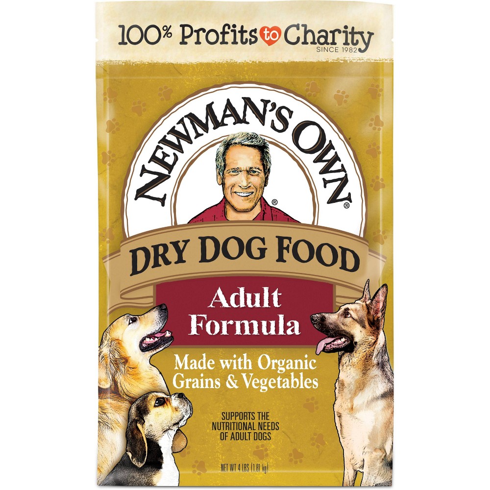 UPC 757645660204 product image for Newman's Own Organic Grains & Vegetables Adult Dry Dog Food - 4lbs | upcitemdb.com