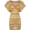 VENUS Womens Crochet Mini Cover-Up Dress - 4 of 4