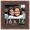 PosterPalooza | 16x16 Wide Bamboo Picture Frame, UV Acrylic, 4 Finishes - Brown, Black, Silver, and Natural - 2 of 4