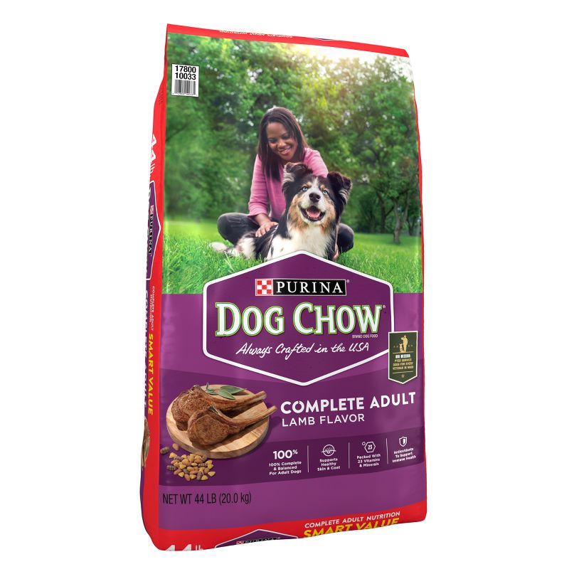 Dog Chow Complete Adult Lamb Dry Dog Food - 44lbs, 5 of 8