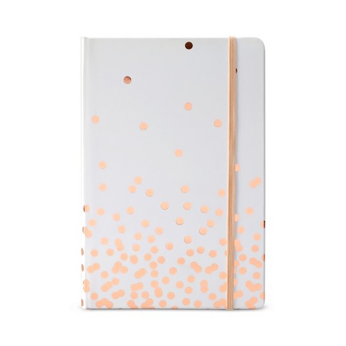 Lined Journal 8.5" x 5.5" Rose Gold Dot - Dabney Lee - image 1 of 3