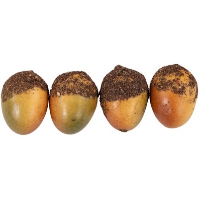 10-Piece Fall Harvest Artificial Pumpkin, Gourd, Acorn, and Leaf Set