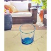 Oval Halo Acrylic Glasses Drinking Set of 4 DOF (12oz), Plastic Drinking Glasses, BPA Free Cocktail Glasses, Drinkware Set, Plastic Water Tumblers - 4 of 4