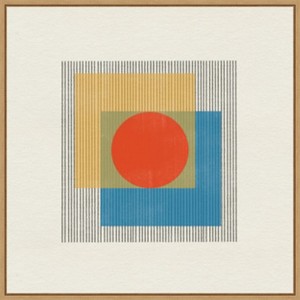 Amanti Art Midcentury Modern Object No 3 by The MIUUS STUDIO Canvas Wall Art Print Framed 22 x 22-in. - 1 of 4