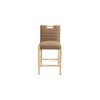Meridian Furniture,Aimee Brown Vegan Leather Counter Stool - 3 of 4