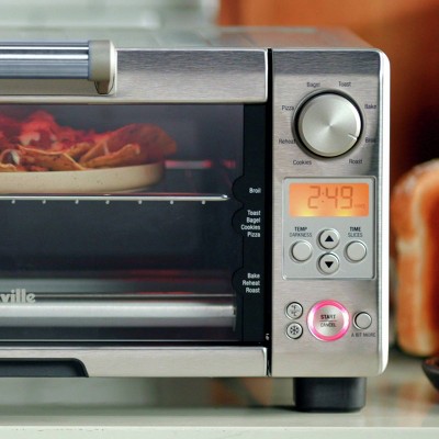 Breville 1800w Mini Smart Toaster Oven Stainless Steel Bov450xl : Target