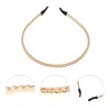 Unique Bargains Women's Cute Headbands Gold Tone 1 Pc - 3 of 4