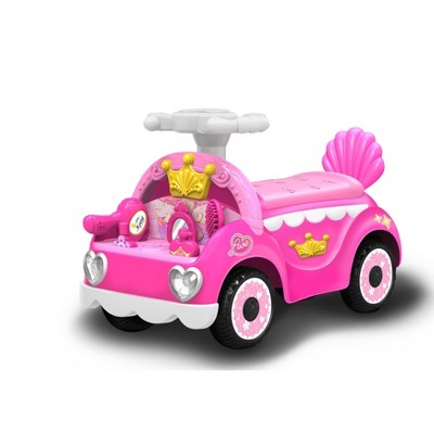 Up and Grow Princess Vanity Pedal and Push Riding Car