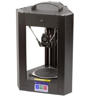 Monoprice Mini Delta v2 3D Printer (110 x 120mm) Heated Build Plate, PoloPrint Pro Wi-Fi, Auto Resume, Advanced Gcode Auto Leveling, Open Source,