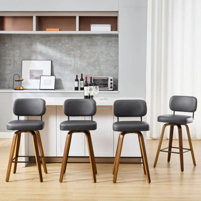 Bekrvio 26'' Swivel Counter Height Bar Stools