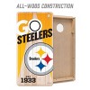 NFL Pittsburgh Steelers 2'x4' Wood Toss Game Set - 3 of 4