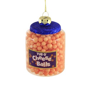 Cody Foster 4.0 Inch Tub O Cheese Balls Christmas Tree Ornament , Christmas Decor Christmas Ornament Junk Food (1PC) - 1 of 3
