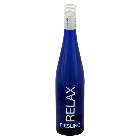 relax wine bottle