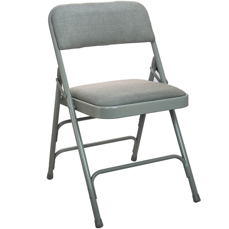 Emma and Oliver 2-pack Padded Metal Folding Chair - Fabric Seat, 6 of 8