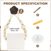 Unique Bargains Bathroom Wood Jute Rope Toilet Paper Holder 2 Pcs - 2 of 4