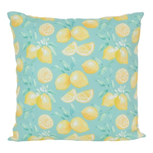 Yellow outdoor pillows target hot sale