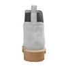 Journee Signature Womens Genuine Leather Bristol Round Toe Block Heel Chelsea Booties - 3 of 4