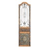 Wood Scroll Distressed Door Inspired Wall Decor: Vertical Rustic Art - Olivia & May - 2 of 4